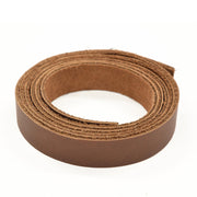 Oil Tanned Summits Edge Leather 54" Strap Various Colors and Widths 4-6 oz, Sugar Loaf Dark Brown / 3/4 | The Leather Guy