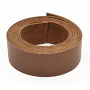 Oil Tanned Summits Edge Leather 54" Strap Various Colors and Widths 4-6 oz, Sugar Loaf Dark Brown / 1 1/4 | The Leather Guy