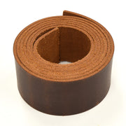 Oil Tanned Summits Edge Leather 54" Strap Various Colors and Widths 4-6 oz, Copper McCoy's Climb / 1 1/2 | The Leather Guy
