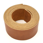 Oil Tanned Summits Edge Leather 54" Strap Various Colors and Widths 4-6 oz, Russet Red Foothills / 1 1/2 | The Leather Guy