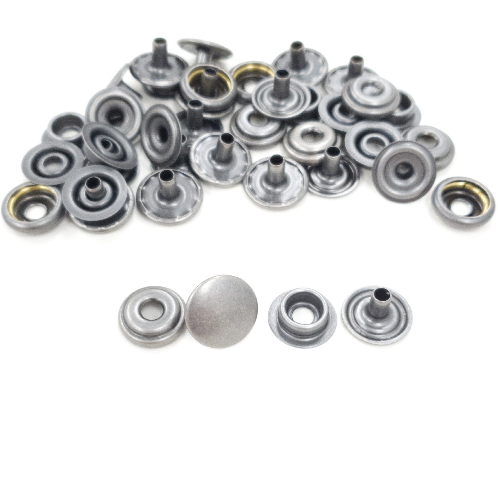 Line 20 & 24 Snap Steel Fasteners, 3/16