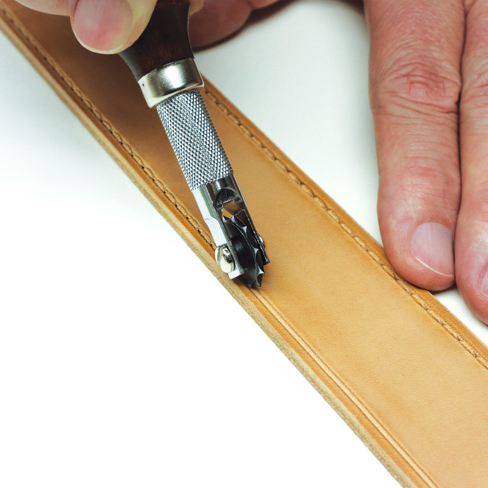 Interchangeable Overstitch Spacer Tool with Wheels,  | The Leather Guy