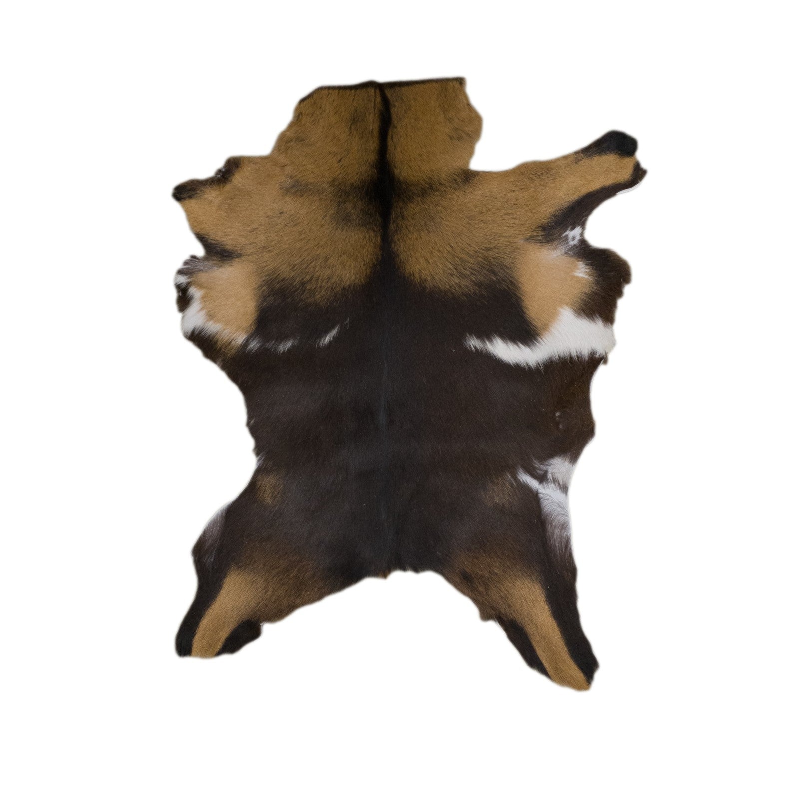 Tri-Color, Goatskin Rug, 16 | The Leather Guy
