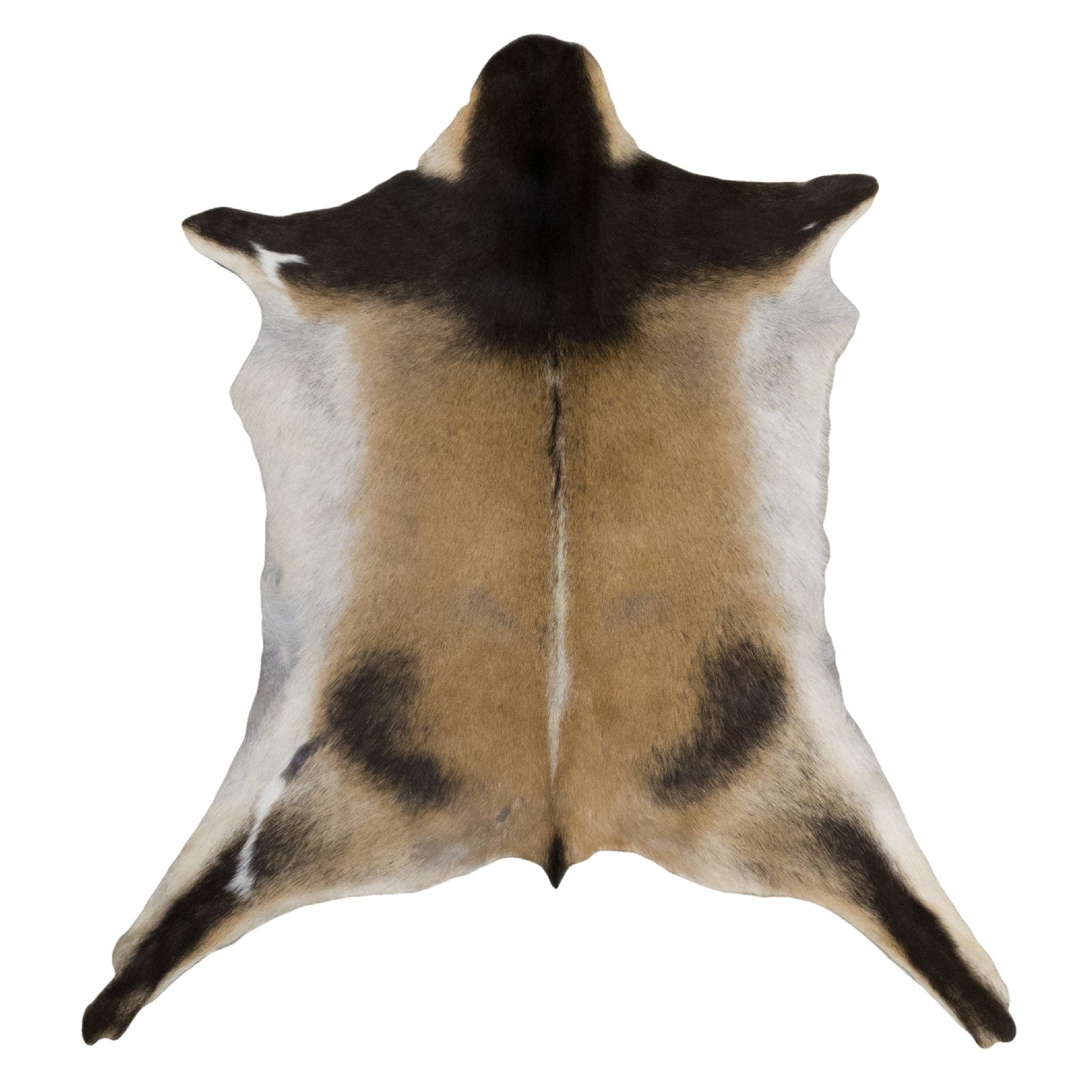 Tri-Color, Goatskin Rug, 3 | The Leather Guy