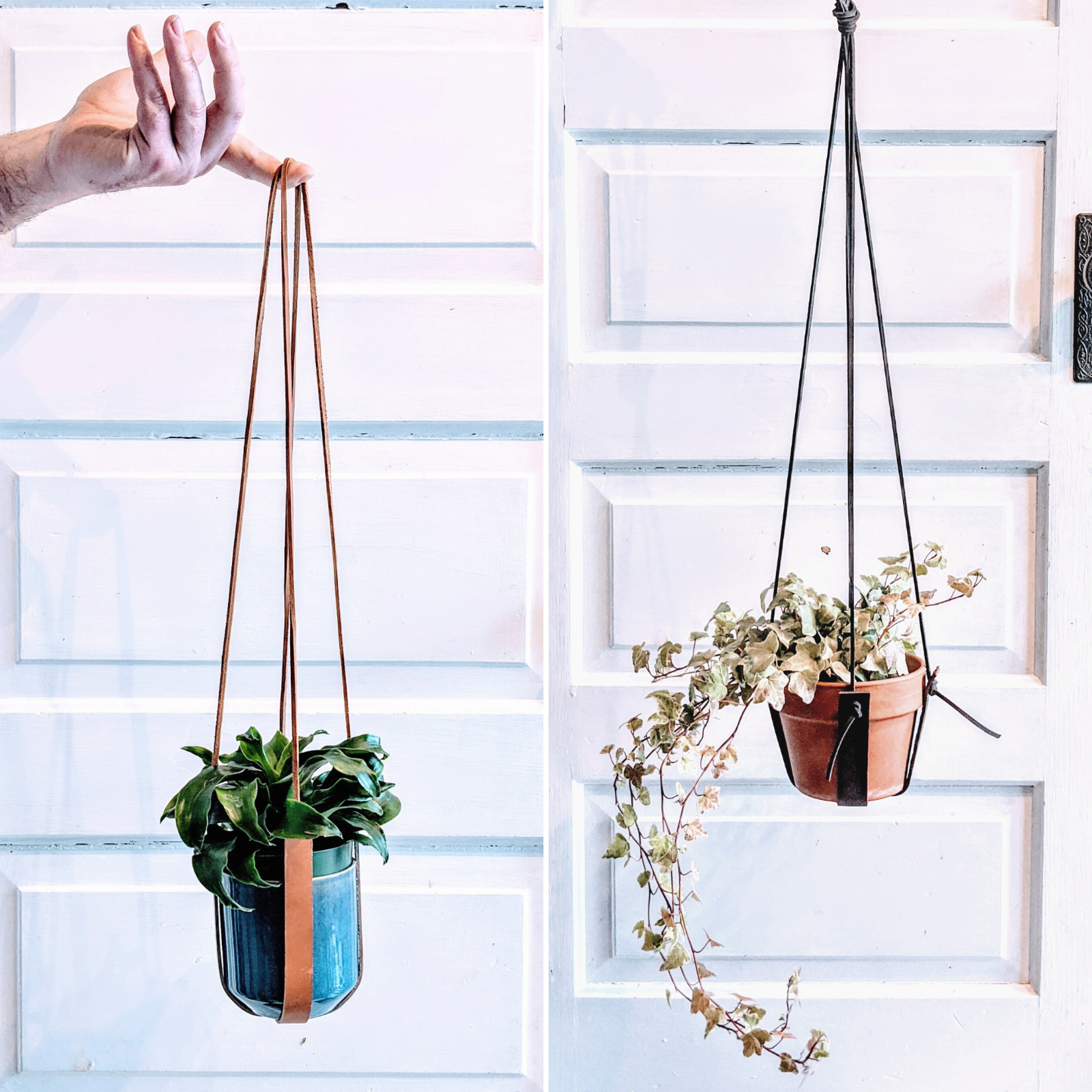 Leather Plant Hanger Kit,  | The Leather Guy