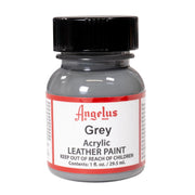 Angelus Acrylic Leather Paints, 1oz / 4oz, 1 oz / Grey | The Leather Guy