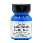 Angelus Pearlescent Paint 1oz Bottle Multiple Colors, Pacific Blue | The Leather Guy
