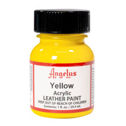 Angelus Acrylic Leather Paints, 1oz, Yellow | The Leather Guy