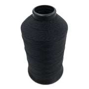 Black and White, Bonded Nylon 8oz, Sewing Machine Spools, Black / 138 | The Leather Guy