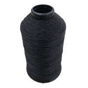 Black and White, Bonded Nylon 8oz, Sewing Machine Spools, Black / 207 | The Leather Guy