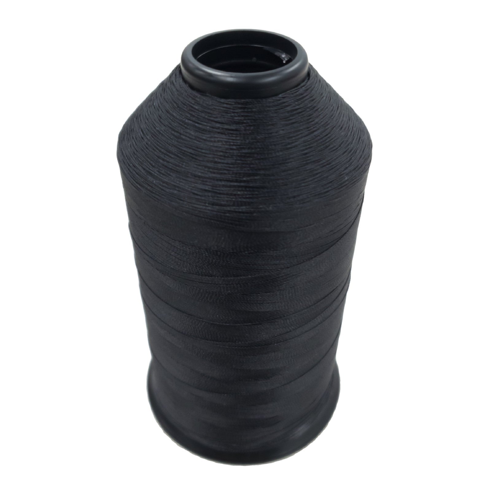 Black and White, Bonded Nylon 8oz, Sewing Machine Spools, Black / 69 | The Leather Guy