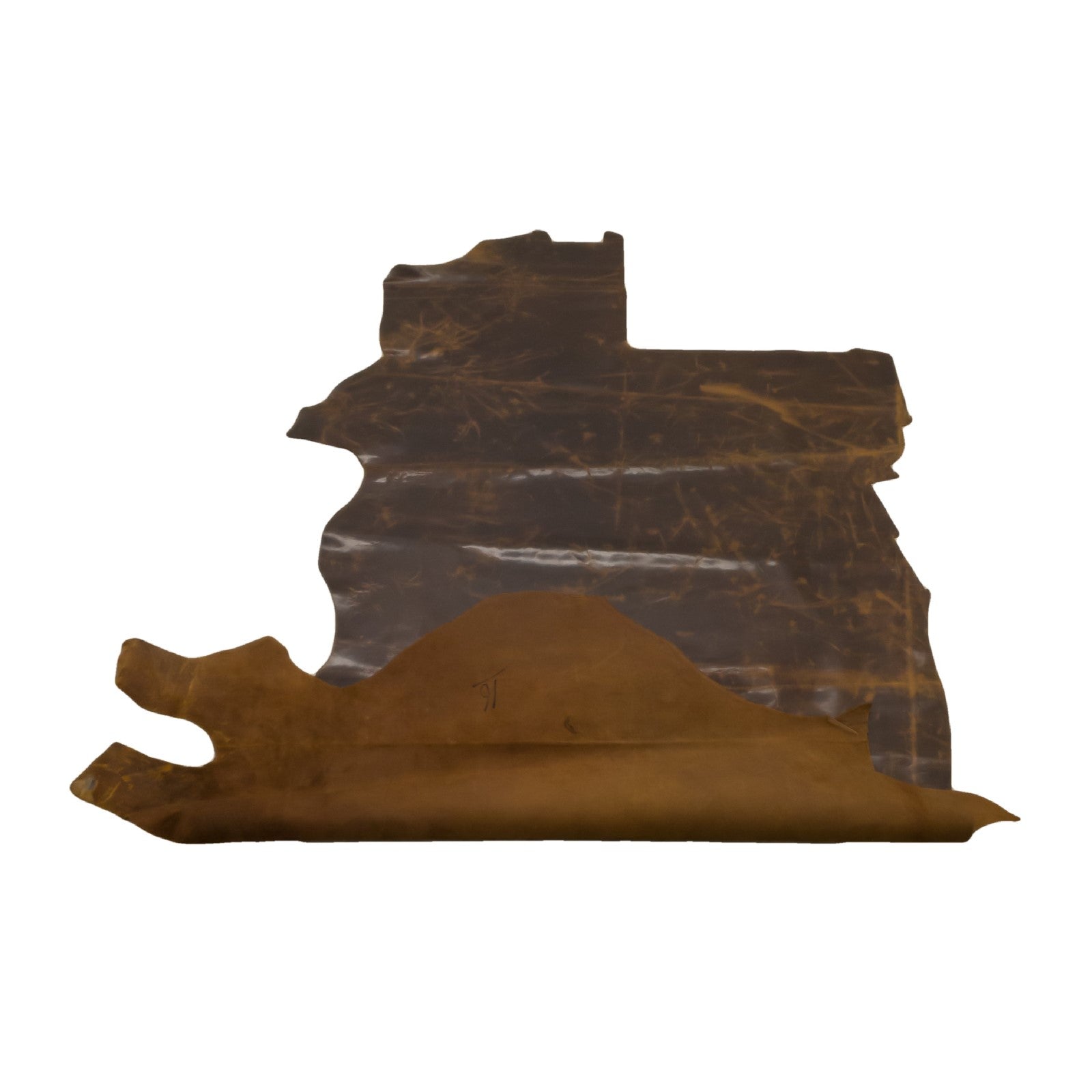 Rustic Canyon Brown, 2-3 oz, 16 Sq Ft, Thin Oil Tan Cow Hide Side,  | The Leather Guy