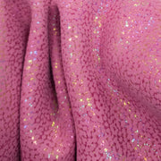Deep Pink, 8-11 SqFt, 3-4 oz, Cow Sides, Mystical Mermaid,  | The Leather Guy