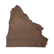 Himalaya Mt Brown, Chap Cow Sides, Highland Ridge, Top Piece / 6.5-7.5 | The Leather Guy