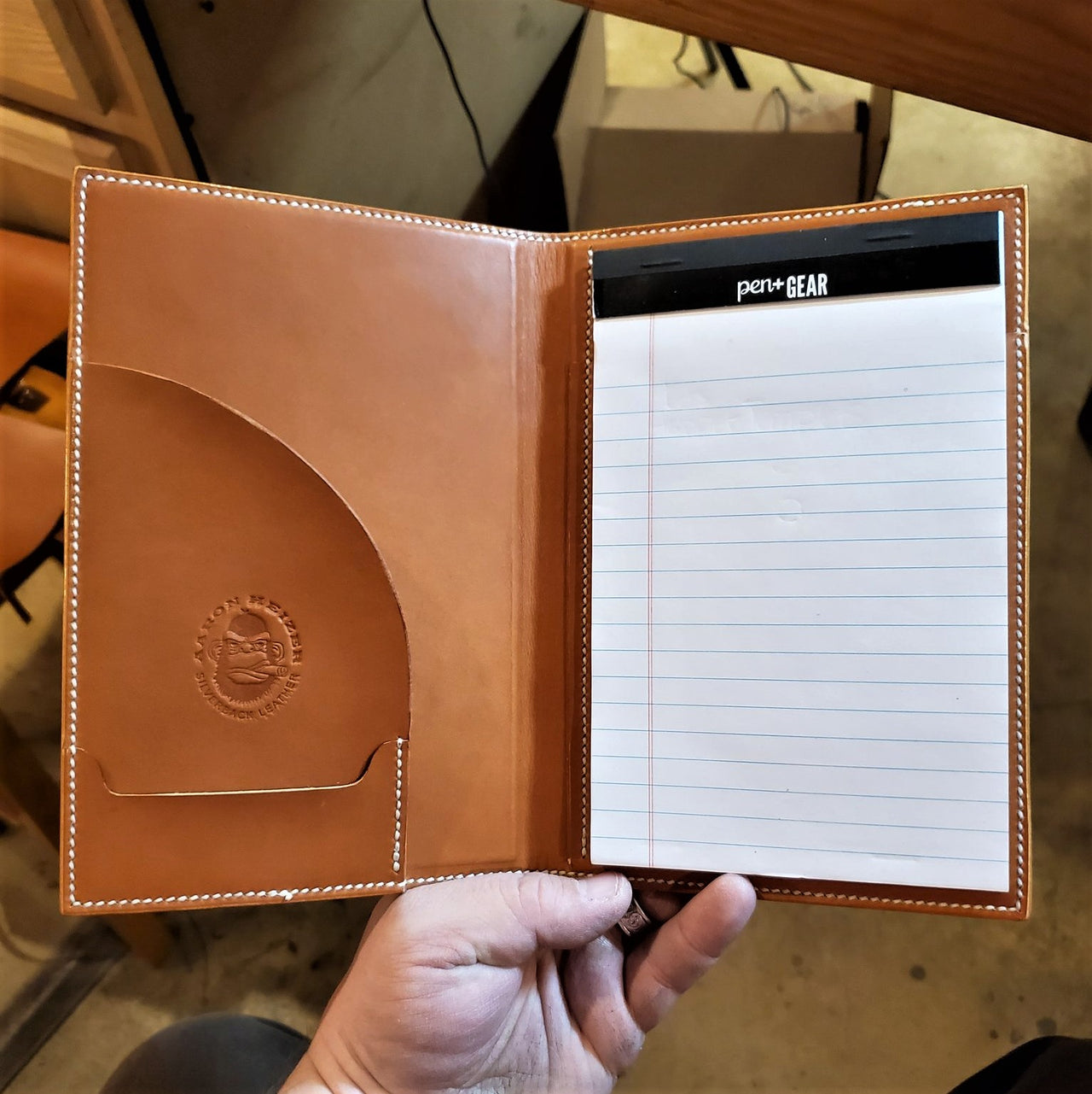 Maker's Leather Supply Mini Padfolio Template Set | The Leather Guy