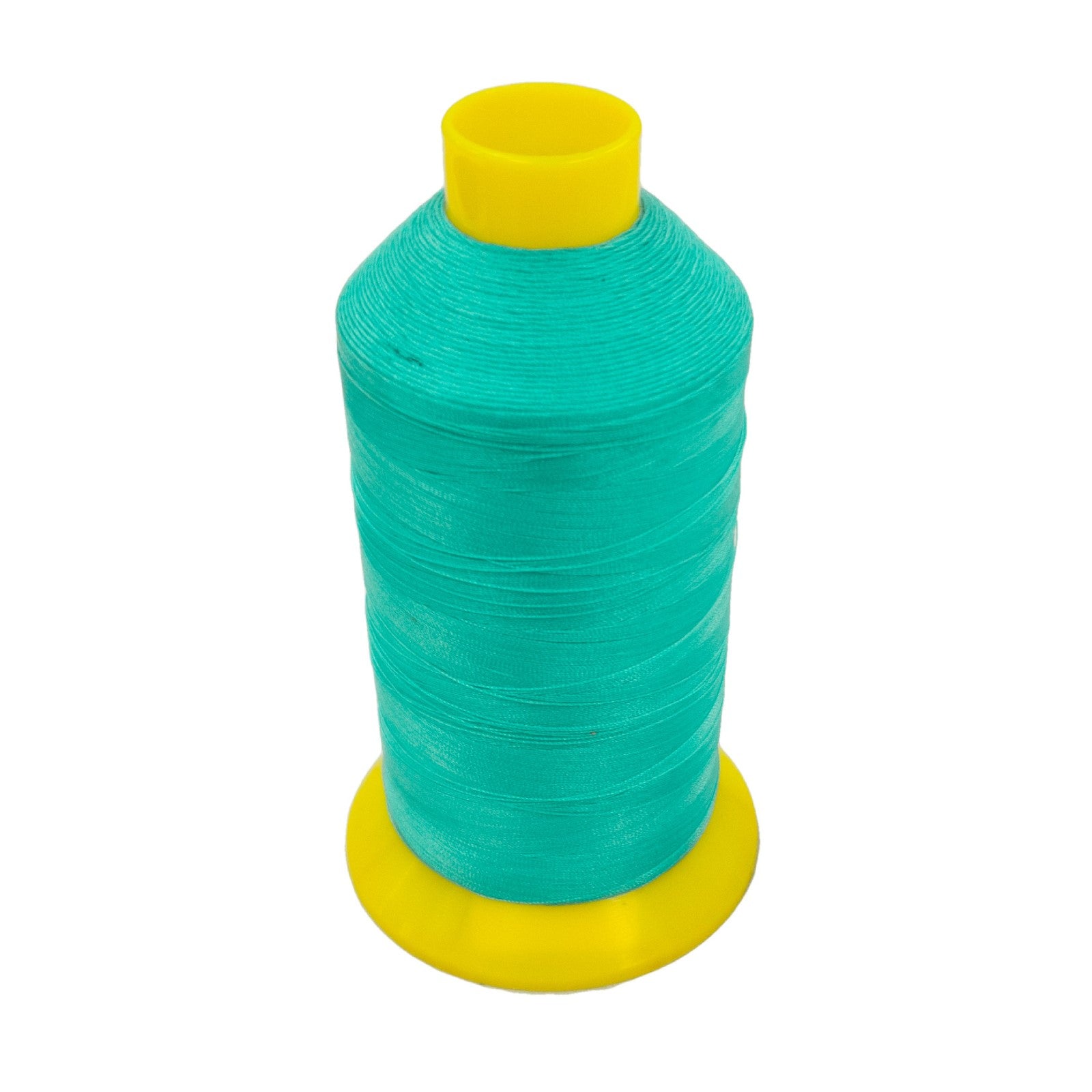 Various Colors, 69 (TEX 70), Bonded Nylon, Sewing Machine Thread, Dark Turquoise / 1/2 | The Leather Guy