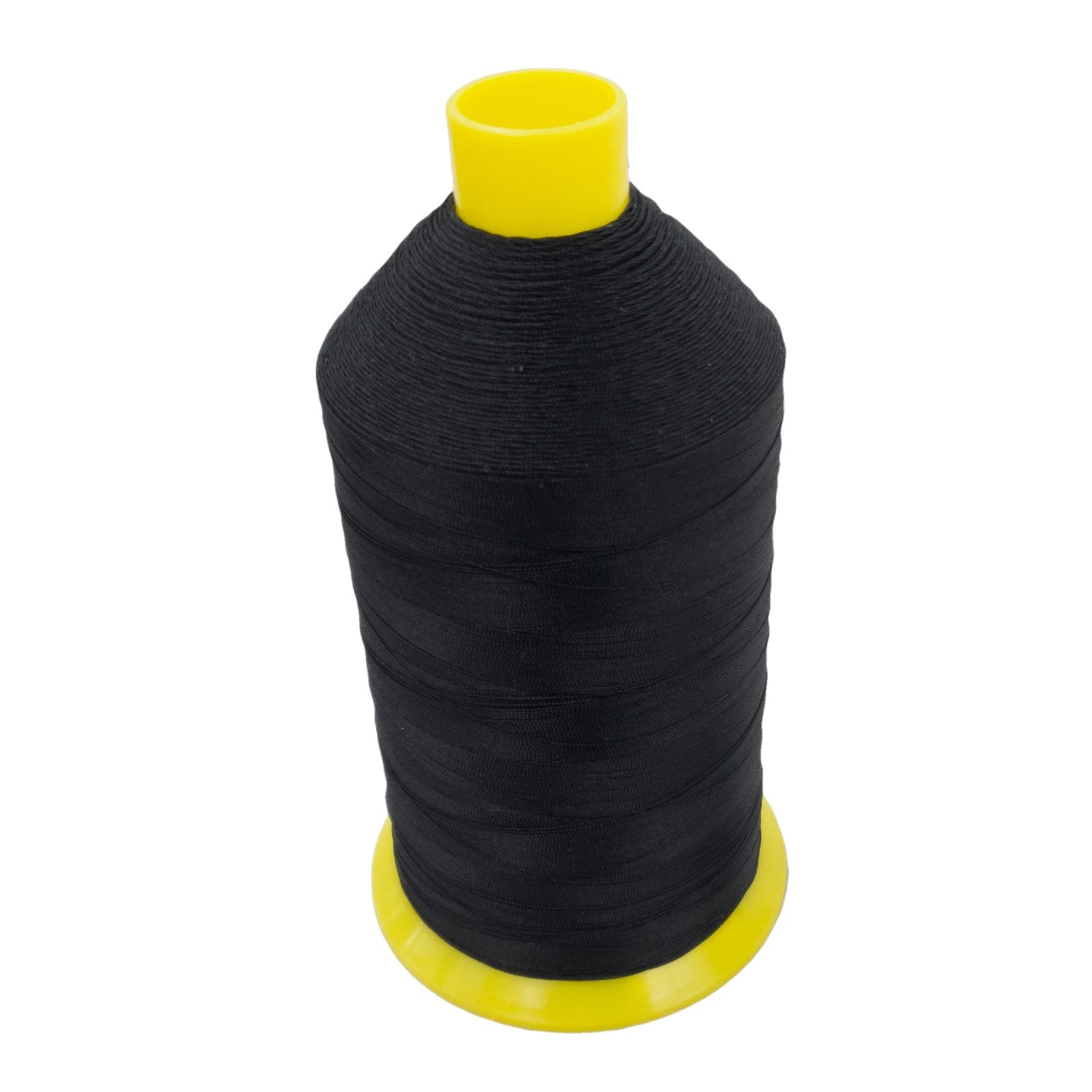 Various Colors, 69 (TEX 70), Bonded Nylon, Sewing Machine Thread, Ebony Black / 1 | The Leather Guy