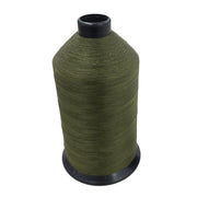 Various Colors, 69 (TEX 70), Bonded Nylon, Sewing Machine Thread, Green Olive / 1 | The Leather Guy