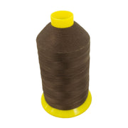 Various Colors, 69 (TEX 70), Bonded Nylon, Sewing Machine Thread, Medium Brown / 1/2 | The Leather Guy
