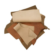 Earth Tones, 3-6 oz, Oil Tanned Remnant Bags, 5 lb | The Leather Guy