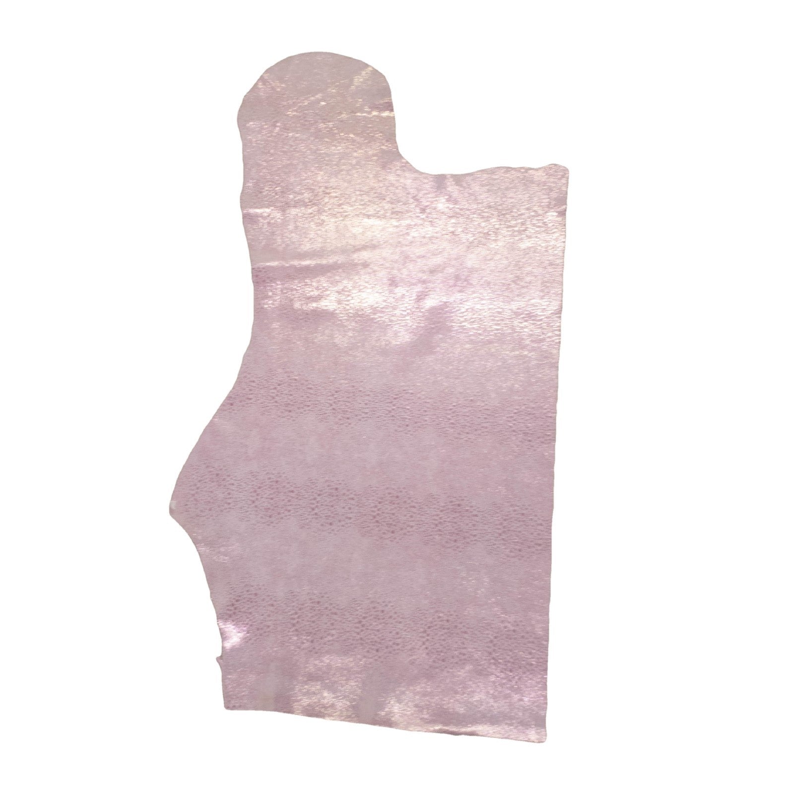 Pink Color Shifting Mermaid 2-3 oz Leather Cow Hides, Bottom Piece / 6.5-7.5 Sq Ft | The Leather Guy