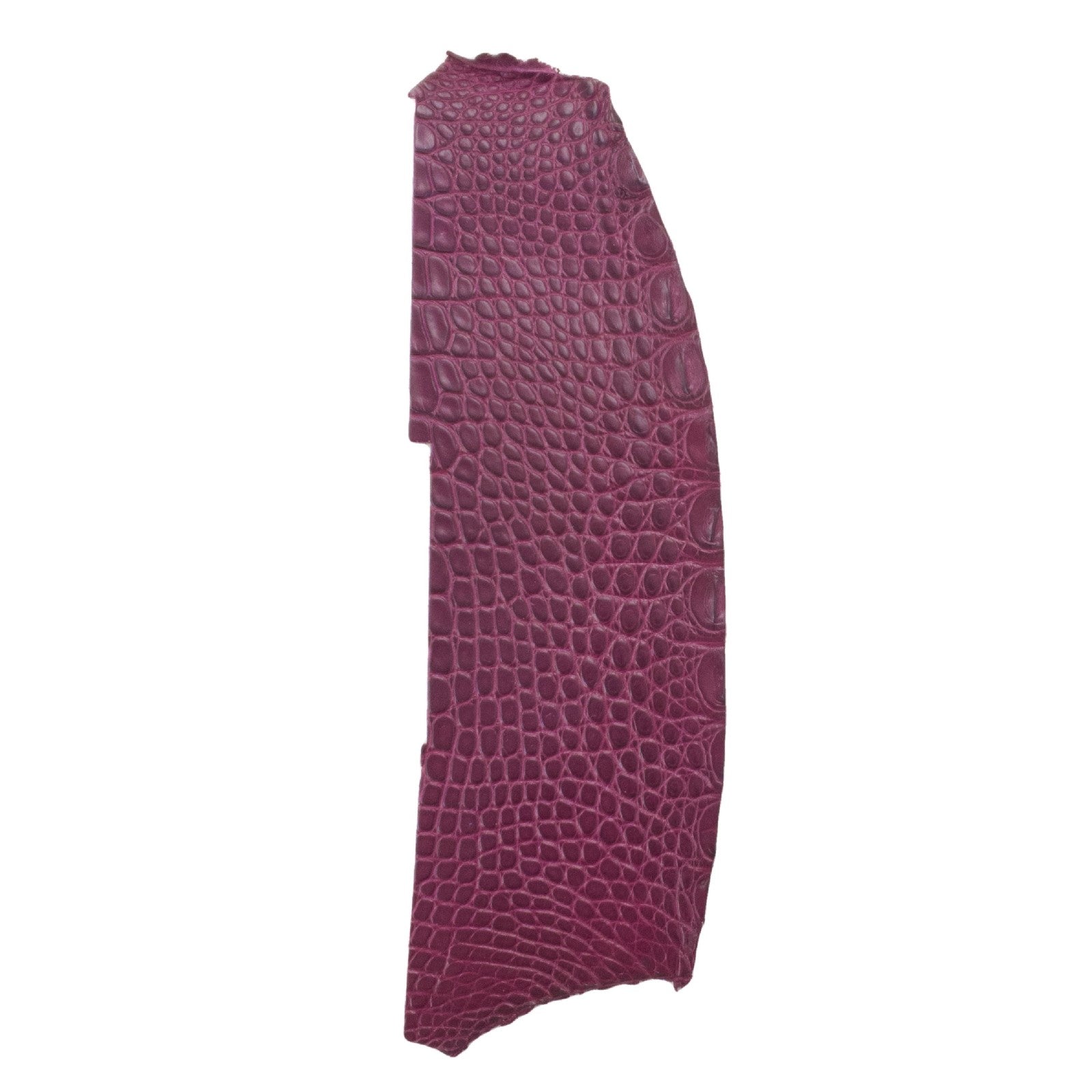 Dark Plum / Purple color genuine leather offers hide