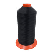 Various Colors, 92 (TEX 90) or 69 (TEX 70), Polyester, Sewing Machine Thread, Black / 92 | The Leather Guy