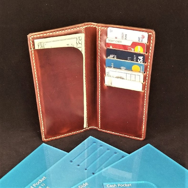 Maker's Leather Supply Roper Wallet Template Set | The Leather Guy