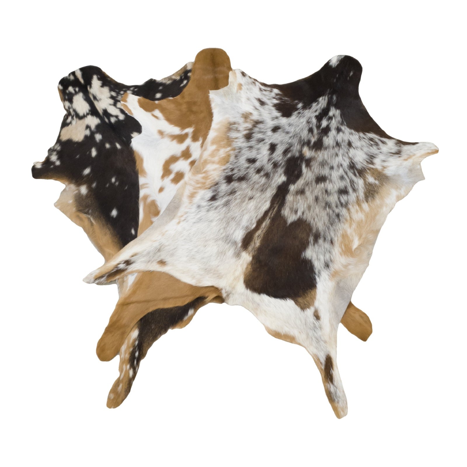 Spotted, Goatskin Rugs,  | The Leather Guy