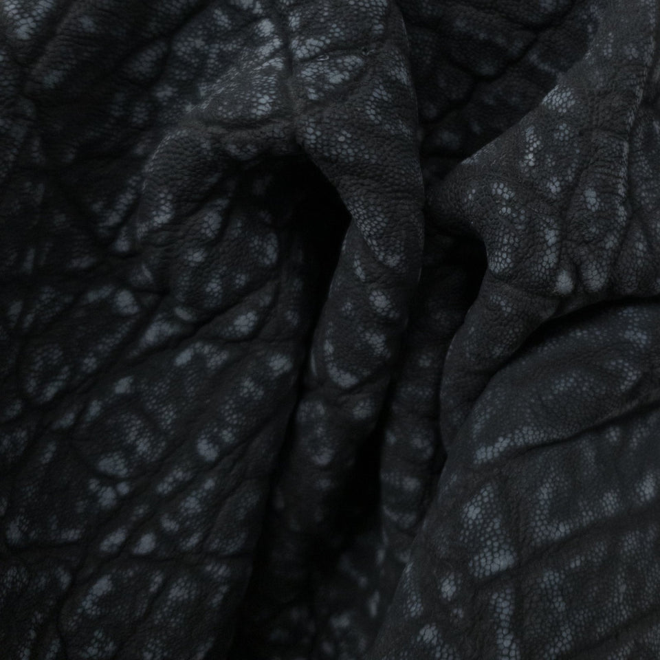 Savanna Storm Dark Grey, 45 oz, 14 Sq Ft, Genuine Elephant Hides 4