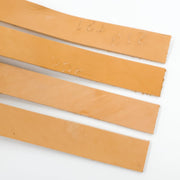 Pre-cut Veg Tan Belt Blanks Seconds, 48" x 1 1/2", 11-13 oz,  | The Leather Guy