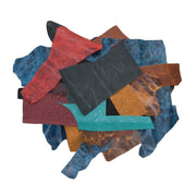 Wild West Scrap, 2-4 oz, Crazy Buffalo and Longhorn 1 lb Bag,  | The Leather Guy